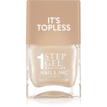 Nails Inc. It’s Topless lac de unghii sub forma de gel pentru un efect de lunga durata - imagine 2